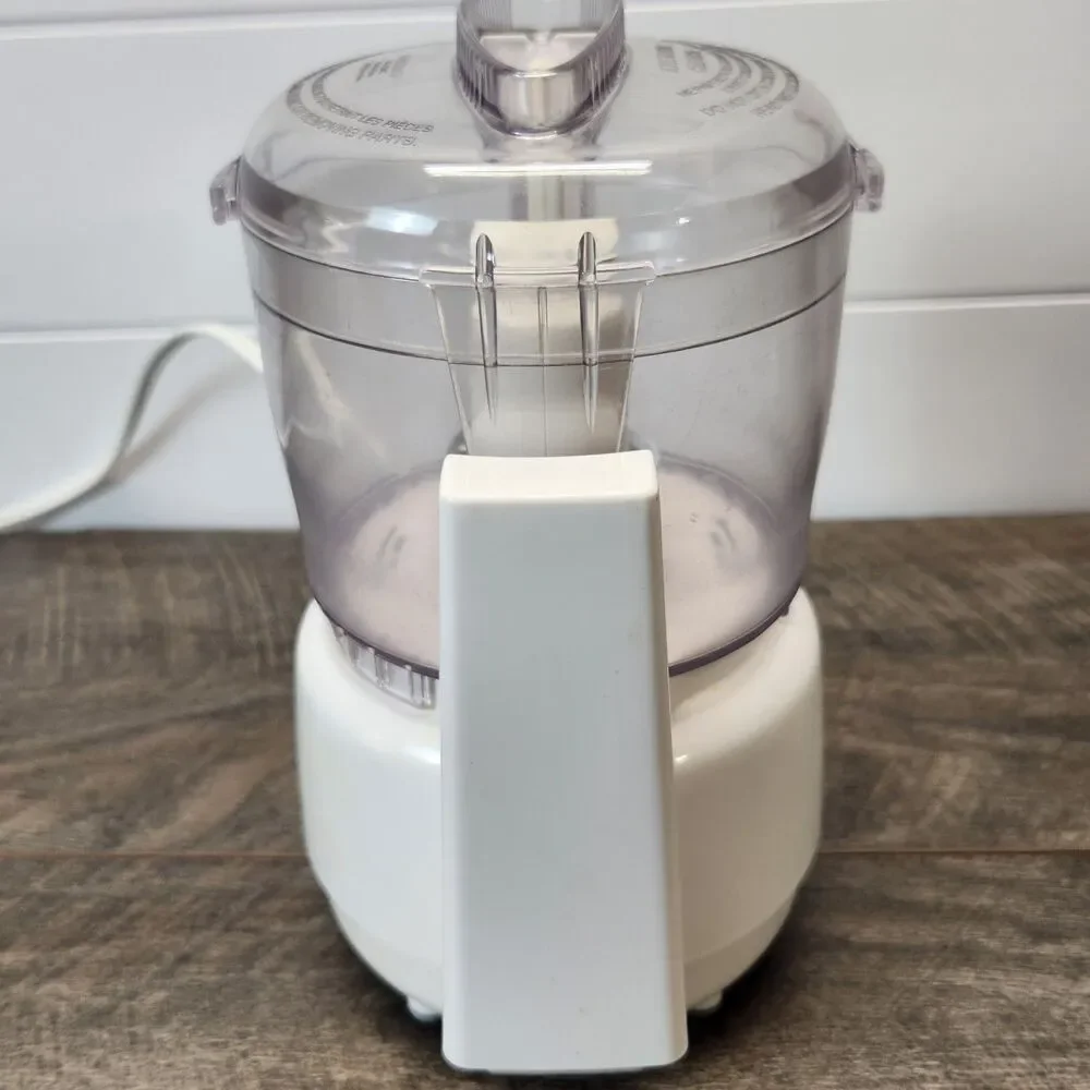 Cuisinart Mini-Prep Plus Food Processor 3 Cup White Tested Cleaned Model DLC2A